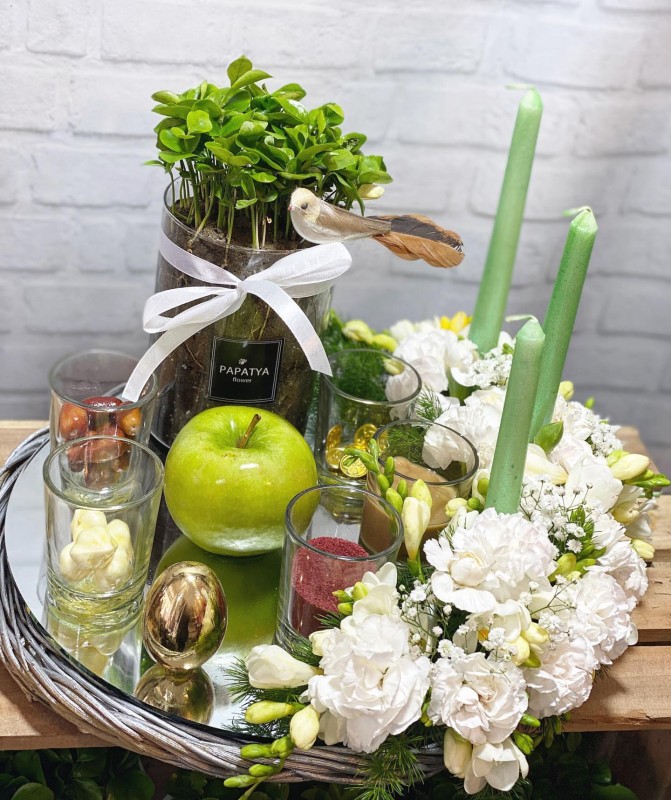 سفره هفت سین عروس