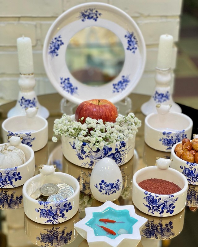 سفره هفت سین عروس