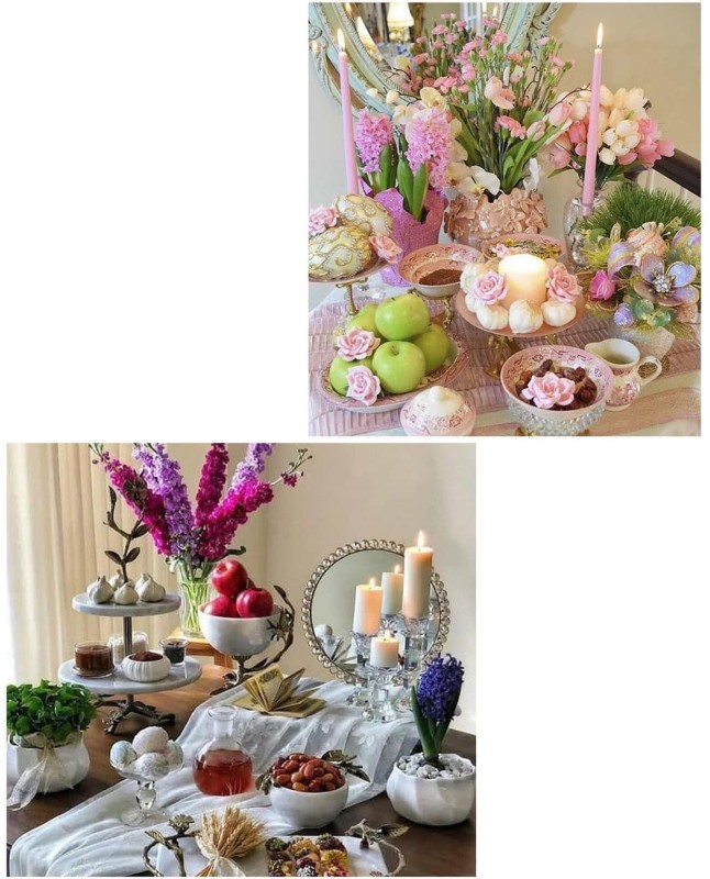 سفره هفت سین عروس