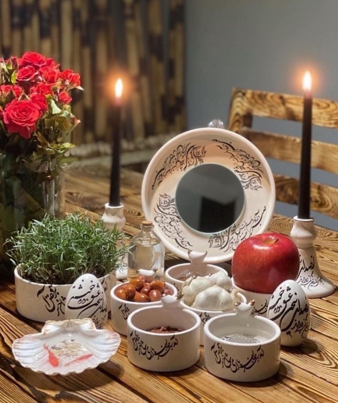 سفره هفت سین عروس