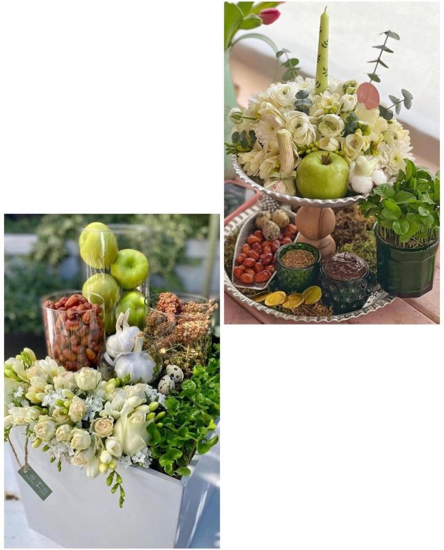 سفره هفت سین عروس