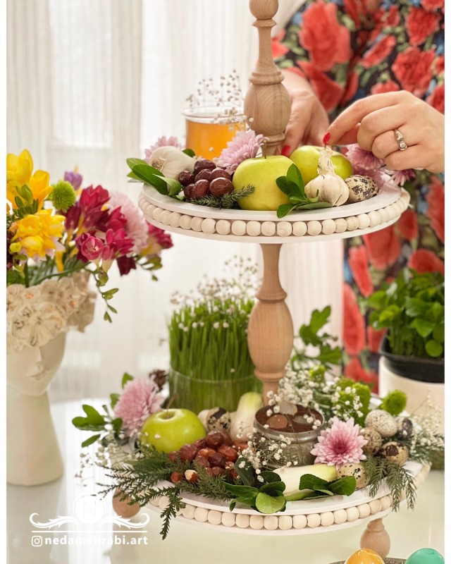 سفره هفت سین عروس