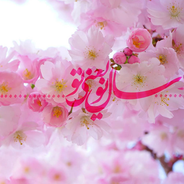 عکس نوشته تبریک عید نوروز به همسر