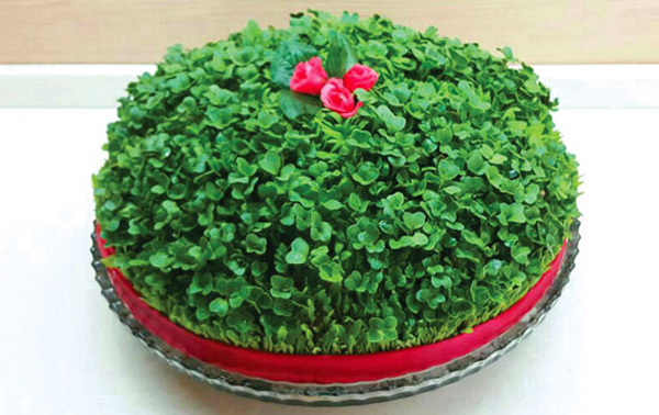 کاشت سبزه عید با کنجد سیاه