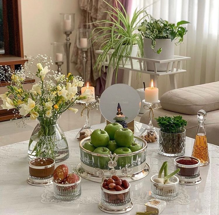 مدل تزیین سفره هفت سین ۱۴۰۱