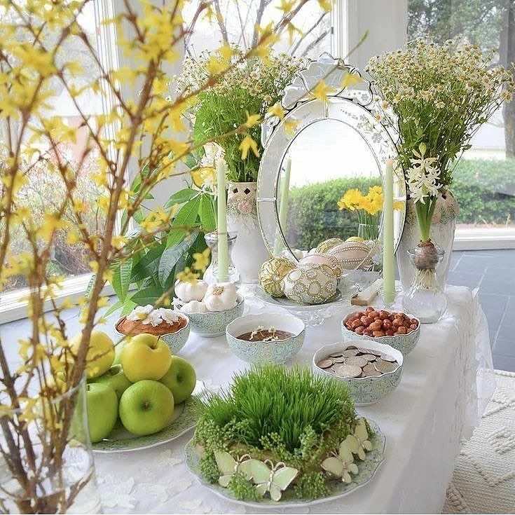 سفره هفت سین عروس