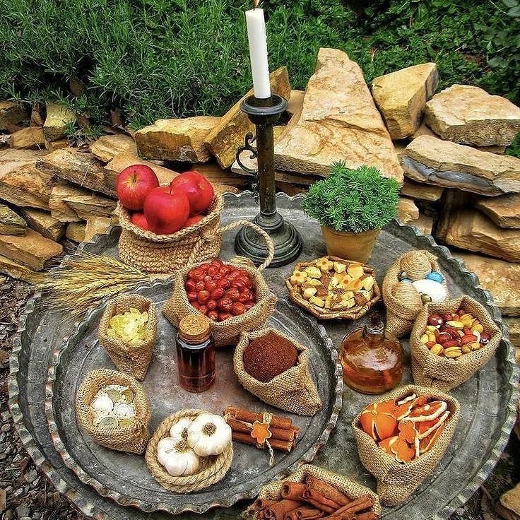 سفره هفت سین عروس