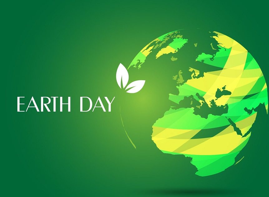 عکس نوشته روز زمین پاک و جشن گیاه آوری