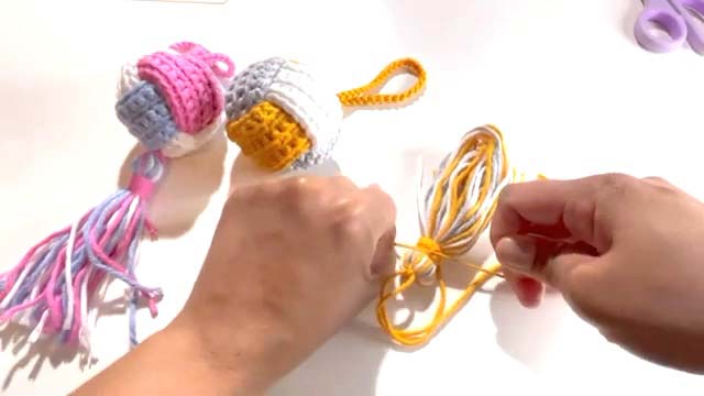 منگوله آویز توپ