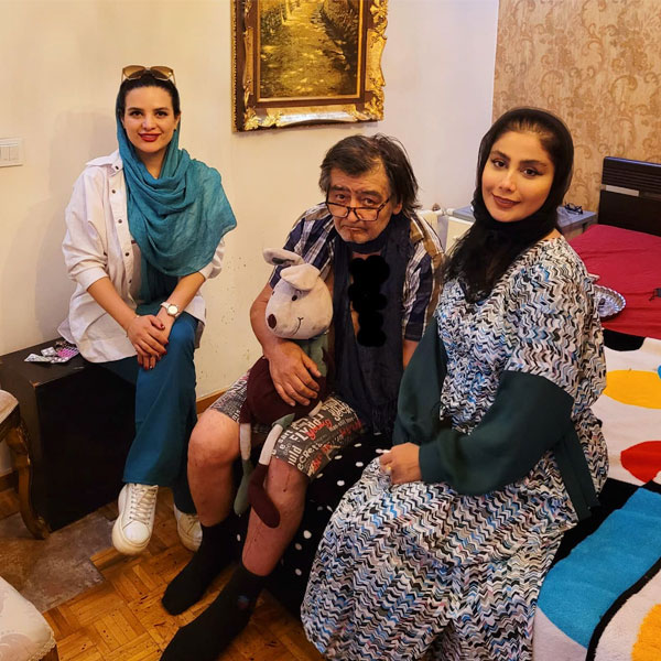 عکس وضعیت ناراحت کننده و خونی رضا رویگری