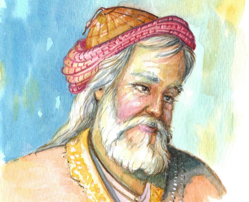 نقاشی از خیام نیشابوری