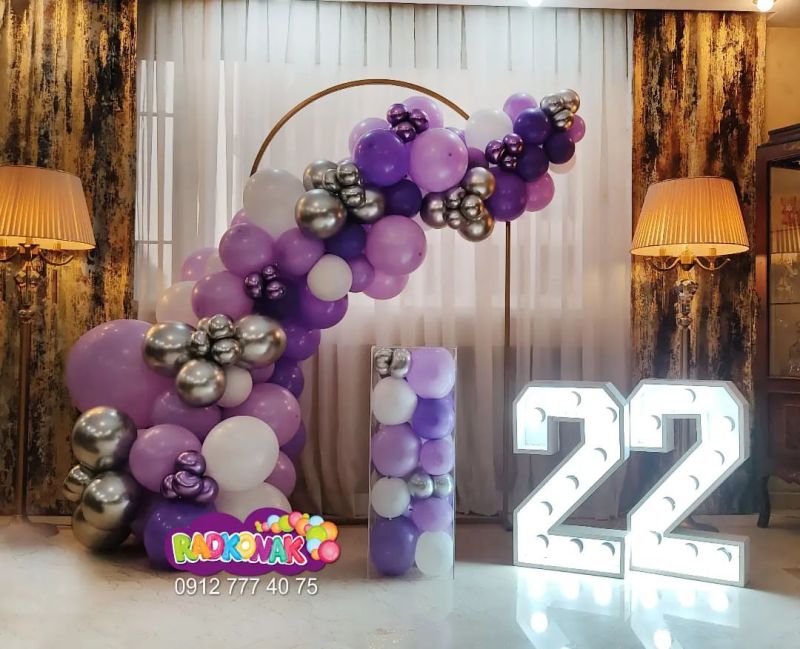 مدل بادکنک آرایی 1401