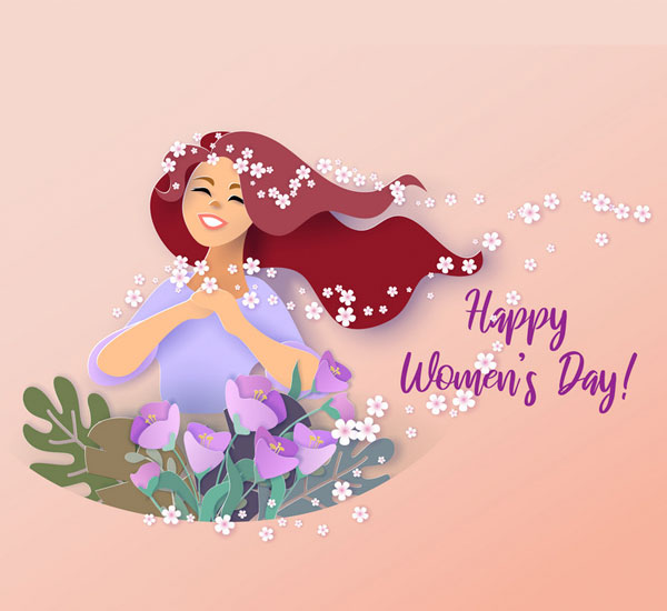 عکس نوشته تبریک روز جهانی زن