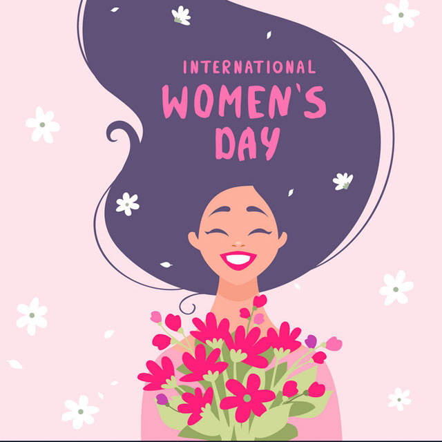 عکس نوشته تبریک روز جهانی زن