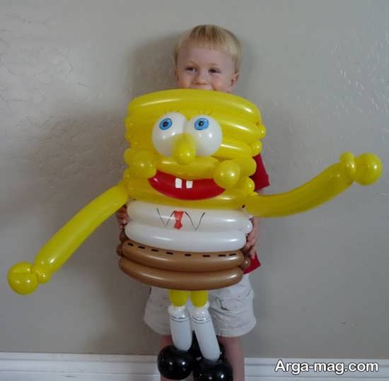 انواع کارهنری خلاقانه به شکل باب اسفنجی