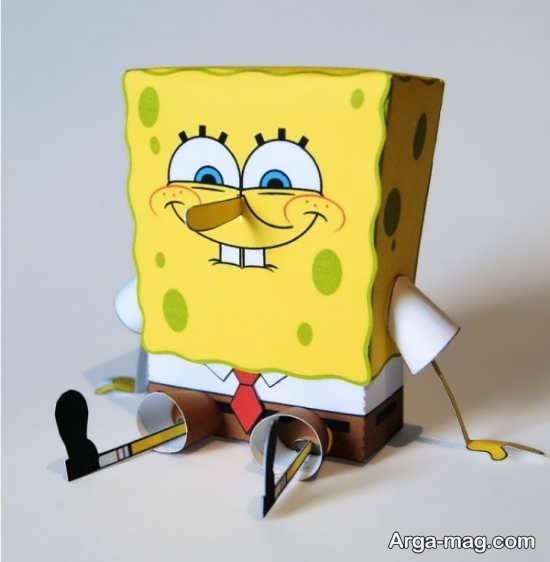 انواع هنردستی خلاقانه به شکل باب اسفنجی