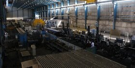 خط تولید کارخانه صدر فولاد خرم آباد درحال نوسازی است