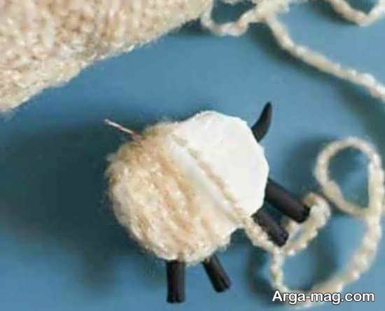 مراحل ساخت کاردستی بره ناقلا