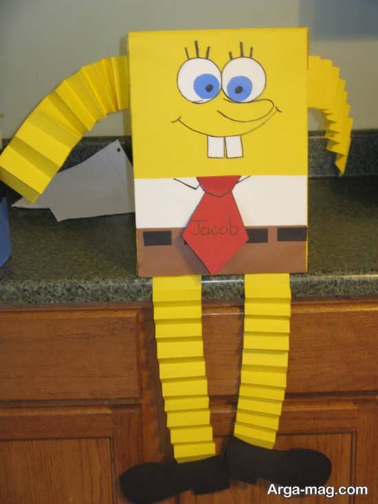 ایده های جذاب هنرآفرینی به شکل باب اسفنجی