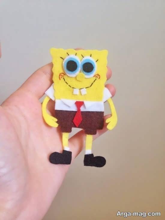 انواع هنر دستی با طرح باب اسفنجی