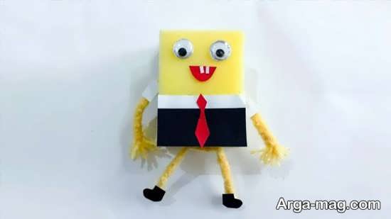 انواع کار هنری جذاب به شکل باب اسفنجی