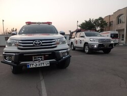 تیم ۱۰ نفره امدادی آتش‌نشانی اصفهان به آبادان اعزام شد