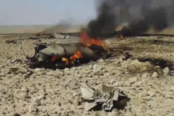 سقوط یک فروند جنگنده در شرق اصفهان/ خلبان و کمک خلبان شهید شدند