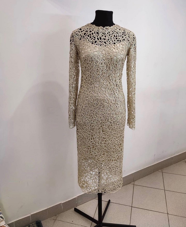 مدل لباس مجلسی گیپور