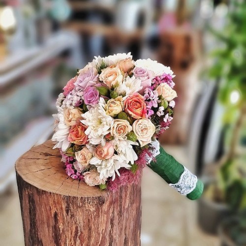 مدل دسته گل عروس  1401