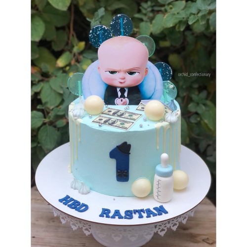 جدیدترین کیک با تم بچه رئیس 1401