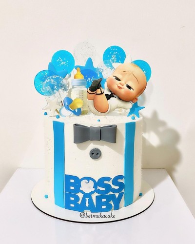 جدیدترین کیک با تم بچه رئیس 1401
