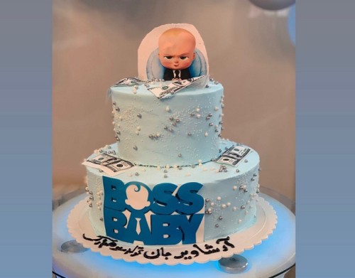 جدیدترین کیک با تم بچه رئیس 1401
