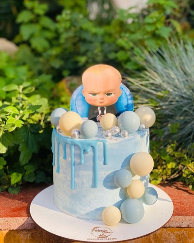 جدیدترین کیک با تم بچه رئیس 1401