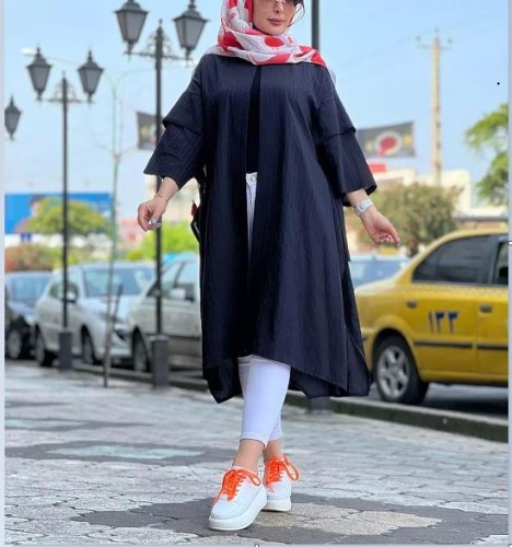 مدل مانتو مشکی1401