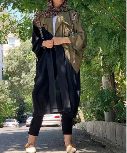 مدل مانتو مشکی1401