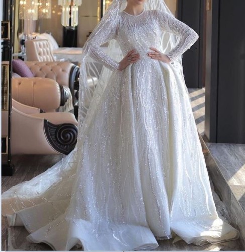 لباس عروس پوشیده 1401