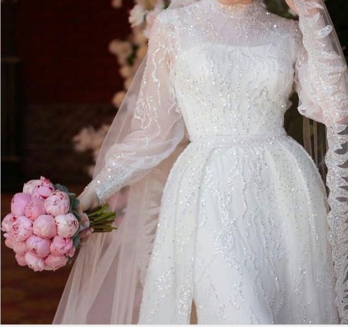 لباس عروس پوشیده 1401