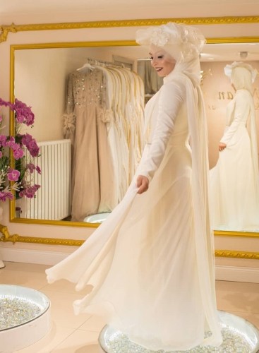 لباس عروس پوشیده 1401