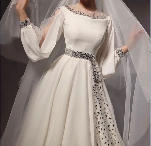 لباس عروس پوشیده 1401