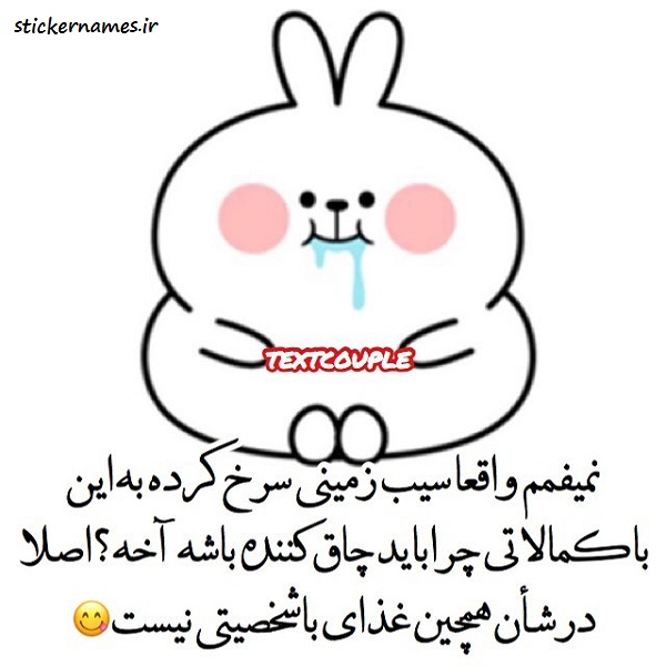 عکس نوشته سیب زمینی سرخ کرده