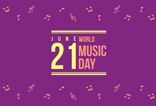 عکس نوشته تبریک روز جهانی موسیقی 