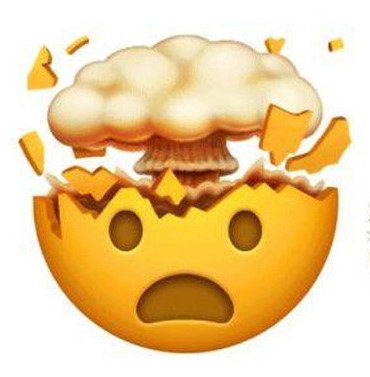 اموجی exploding head