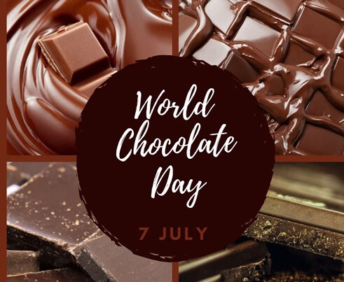 عکس نوشته روز جهانی شکلات