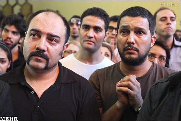 شاگردان حمید سمندریان در مراسم بزرگداشت