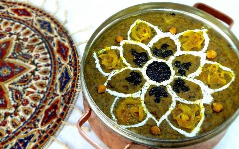 آش شله قلمکار نذری