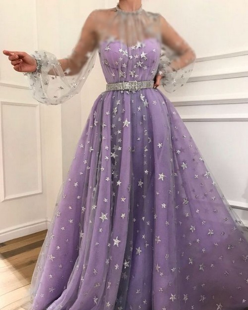 لباس مجلسی آستین پفی لباس مجلسی آستین پفی