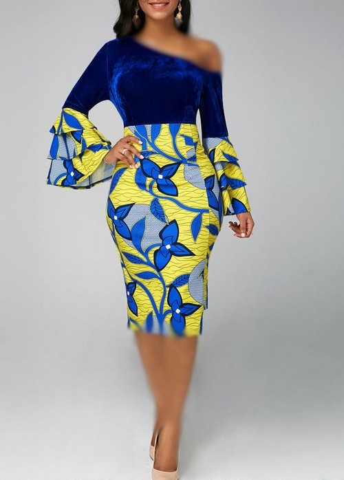 تونیک مجلسی با آستین کلوش تونیک مجلسی با آستین کلوش