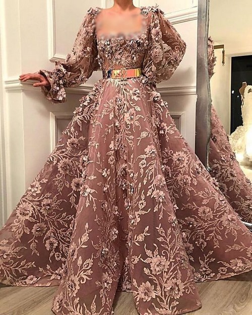 لباس مجلسی آستین پفی لباس مجلسی آستین پفی