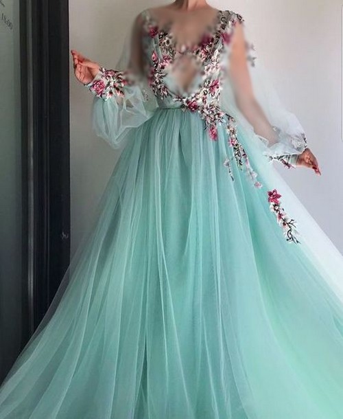 لباس آستین پفی لباس آستین پفی