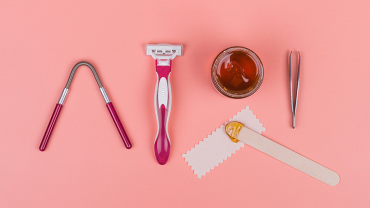 موهای زائد مردان